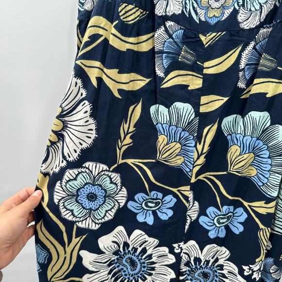 FREE PEOPLE NWT Bali Albright Jumpsuit in Navy Combo // M - Picture 8 of 16